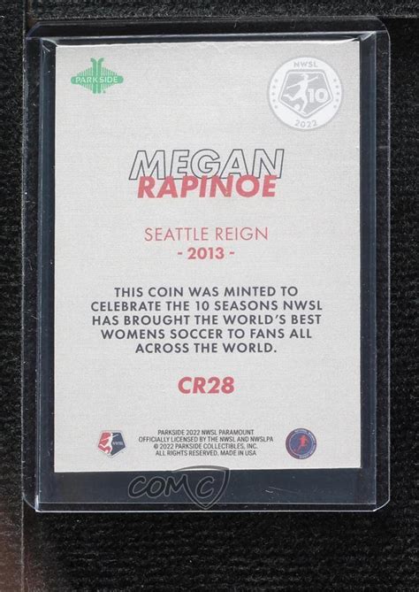 2022 Parkside Paramount NWSL 10 Seasons Coin /500 India | Ubuy