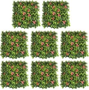 dekorr Artificial Vertical Garden Grass Wall Panel (AG-8035-I) Set Of 8 ...