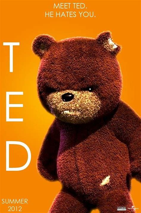 泰迪熊 Ted (2012) 最新海报[3P] 由马克·沃尔伯格和因《黑天鹅》走红的女星米拉·库妮丝主演、爆笑动画剧集《恶搞之家》导演塞思· ...