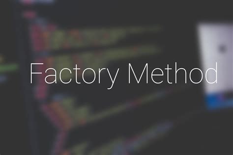 Factory Method Tutorial 的图像结果