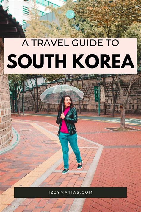 south korea travel list
