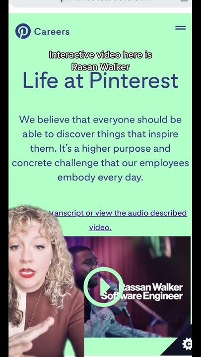 A look at the amazing career site at Pinterest Careers. #humanresources ...