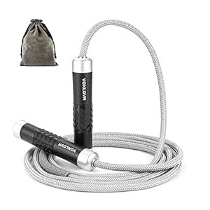 Buy Weighted Jump Rope Heavy Jump Ropes with Adjustable Extra Thick ...