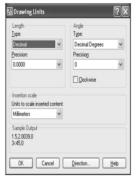 Image result for AutoCAD Drawing Units