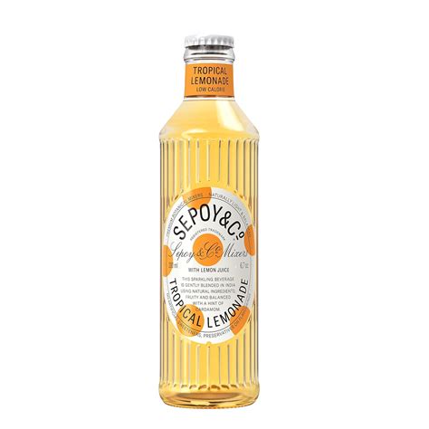 SEPOY & CO. Tropical Lemonade, Premium Cocktail Mixer, Made with ...
