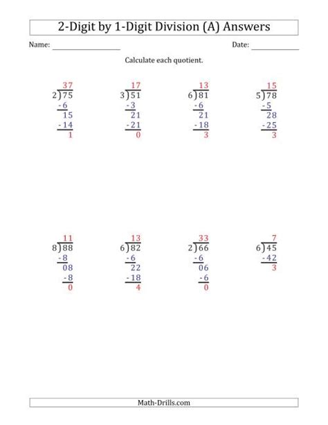 Image result for Division 2 Digit Math