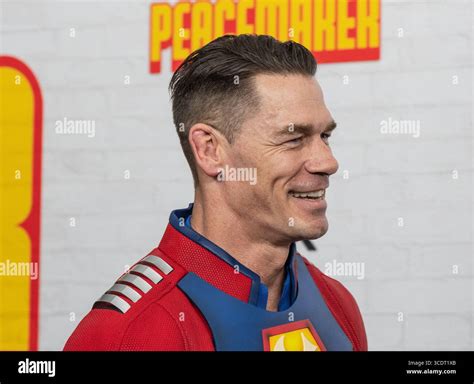 John Cena attends Premiere of HBO Max Peacemaker at AMC Lincoln Square ...