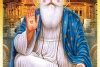 Guru Nanak dev ji painting on canvas for living room big 002