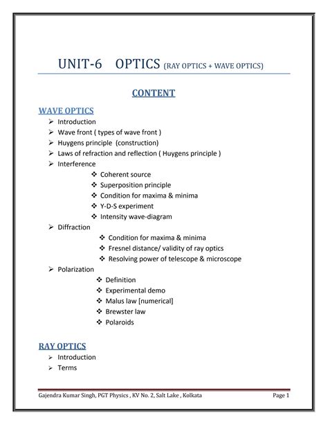 Ray Optics Class 12 One Short 的图像结果