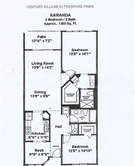 Century Village Floor Plans Pembroke Pines - Infoupdate.org