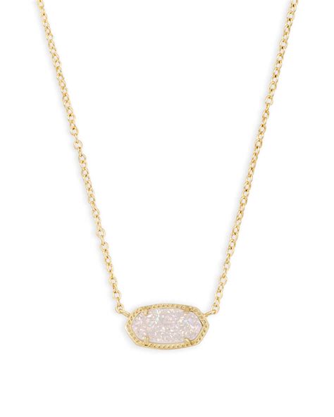 Kendra Scott Elisa Gold Pendant Necklace Flash Sales ...