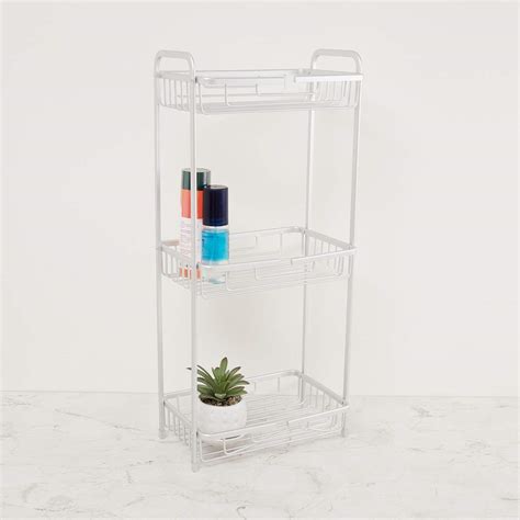 Home Centre-Orion 3-Tier Aluminium Rack : Amazon.in: Home & Kitchen