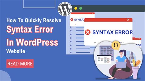 How To Quickly Resolve Syntax Error In WordPress Website