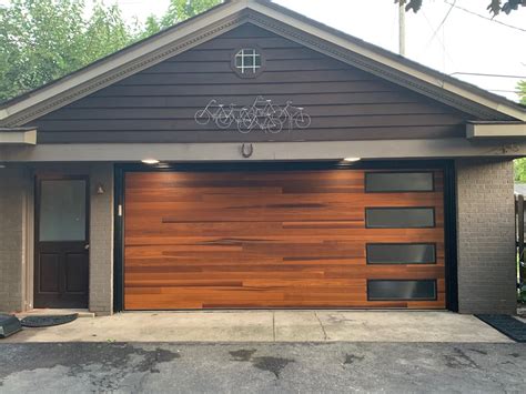 Planks garage door in cedar accents woodtones by c h i overhead doors ...