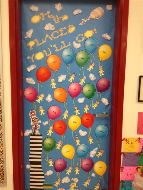 Oh, The Places You'll Go! Door decoration for classroom. Classroom Door ...