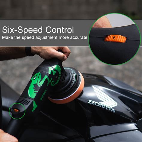Buy BATOCA Car Buffer Polisher, 6 Inch 700W Random Orbital Dual Action ...
