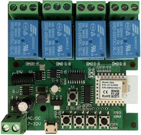 Image result for Mhcozy 5V Relay Module Program Button