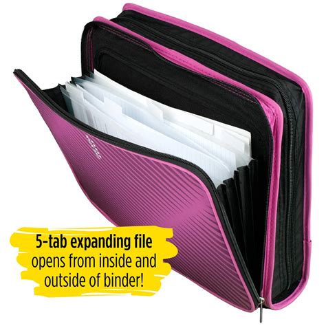 Five Star Zipper Binder With Expandable Pocket at Jared White blog
