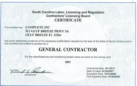 Image result for Contractor Licensing