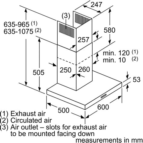 Bosch DWB66DM50B | Chimney Hood | Stainless Steel