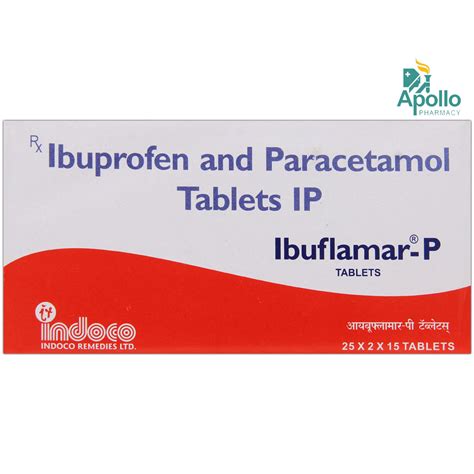 Ibuflamar P Tablet 15's Price, Uses, Side Effects, Composition - Apollo ...