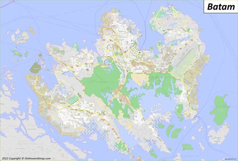 Batam Map | Indonesia | Discover Batam Island and City with Detailed Maps