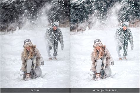 The Let It Snow Lightroom Presets – MasterBundles