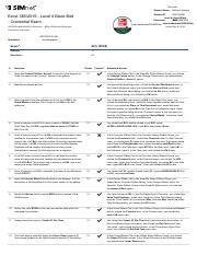 Image result for Excel Exam 2019 Capstone Level 2 SimNet