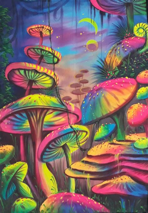 Magic Mushroom Drawings