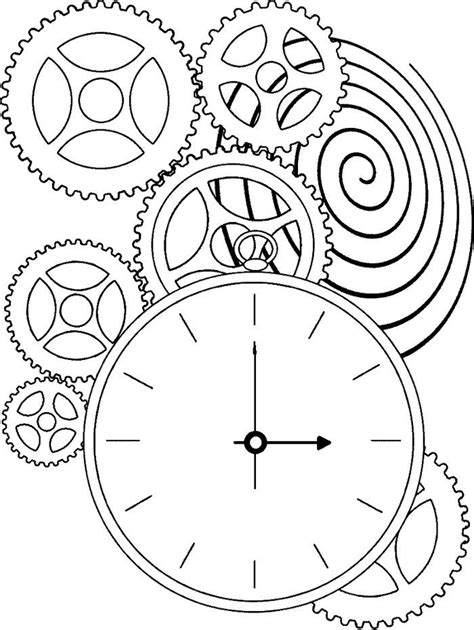 Image result for Adult Coloring Pages Machine. Time