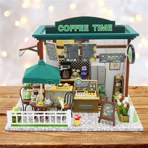 Buy astound DIY Miniature Dollhouse Kit, Wooden Miniature Dollhouse ...