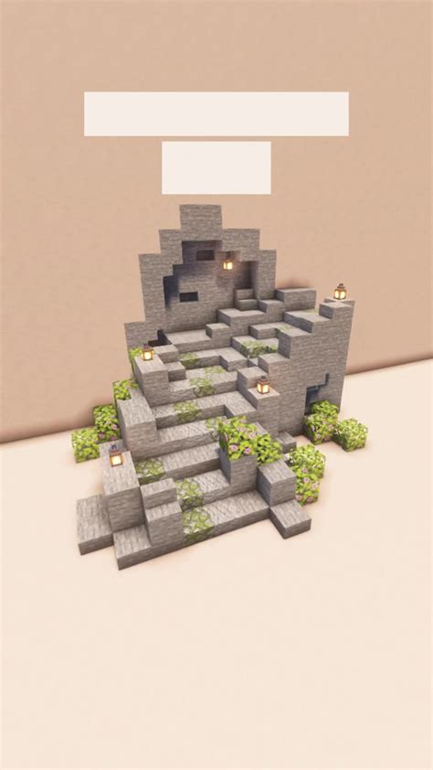 Minecraft Staircase Design