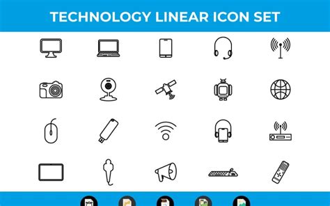Tech Icon Set 的图像结果