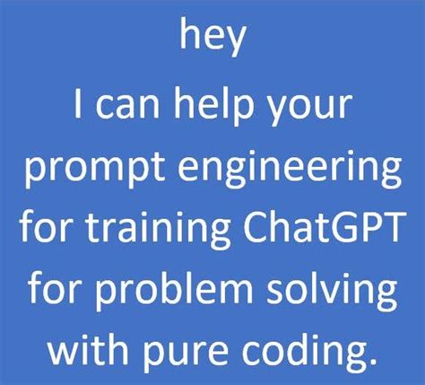 Entry #1 by hajratbillal51 for Prompt engineering fo training ChatGPT ...