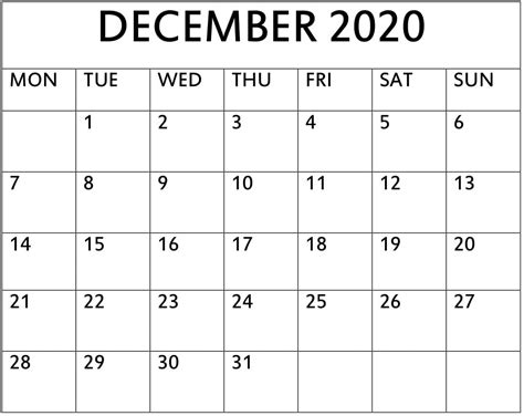 Excel Calendar Template 2020 Free Printable Calendar - Vrogue