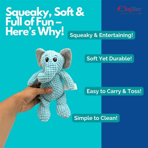 Dumbo - The Elphie - Plush Toy With Squeaker – DogBar