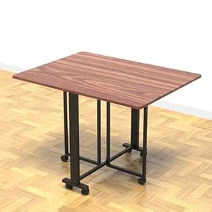 InnoFur Easy Folding Dining Table | Foldable Dinner | Cafe Table ...