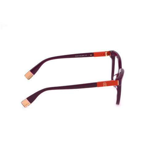 Buy Furla Women Bordeaux Acetate Eyeglass Frame (52) Online