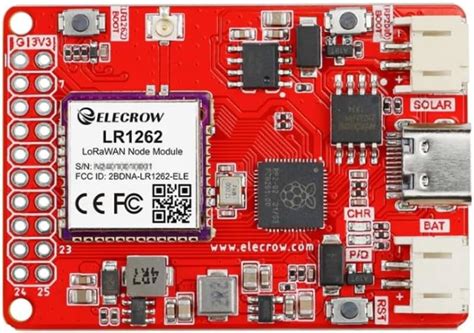 Robocraze ELECROW LR1262 Node Board LoRaWan Node Module for Long Range ...
