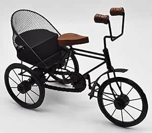 justhandmade Metal Cycle Rickshaw with Working Wheel Toy | Vintage ...