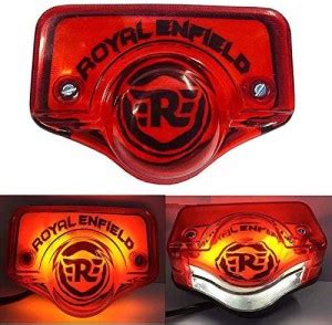 JAQUMA Tail Light for Royal Enfield Standard 350 500 Back LED Brake ...