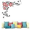 Buy Wallstick Vinyl 'Flowers' Wall Stickers (Red, 85 cm x 80 cm) Online ...
