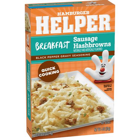 Helper BREAKFAST Sausage Hashbrowns, 4 oz