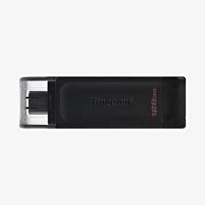 Kingston DataTraveler 70 128GB Portable and Lightweight USB-C ...