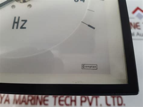 Crompton Zero 56 To 64 Hz Analog Meter – Aeliya Marine