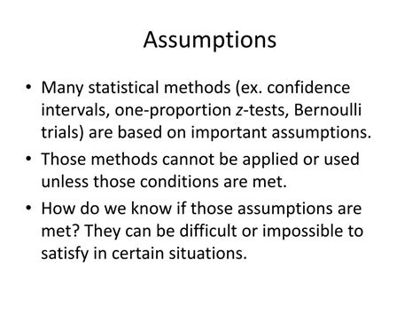 Image result for Assumptions Explained