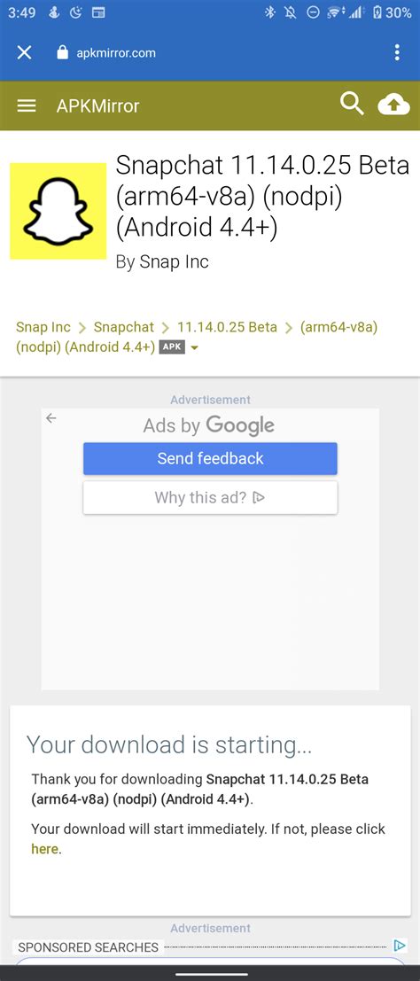 Image result for Android 11 Go Snapchat
