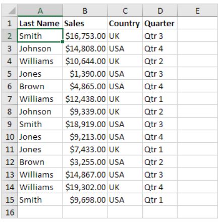 Image result for How to Insert a Data Table in Excel