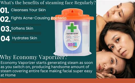 Crescent Steamer for Cold - Easy to Use, Lightweight & Portable Face ...