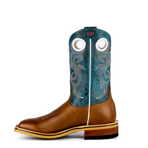 Men's Horsepower Work Square Toe Western Boot (Soft toe) - Herbert's Boots and Western Wear